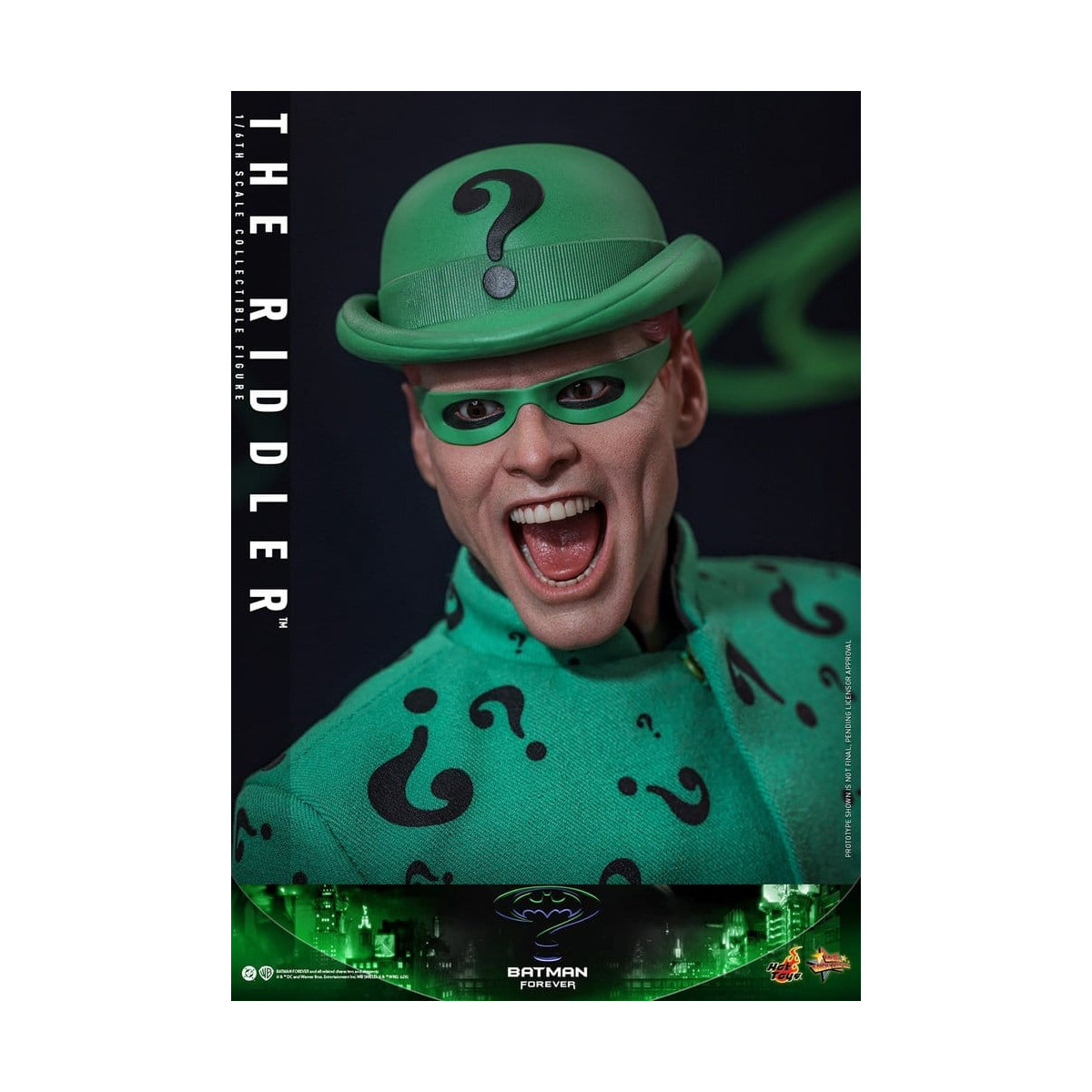 Hot Toys DC Comics – Riddler „ MMS “ im Maßstab 1:6 – Batman Forever
