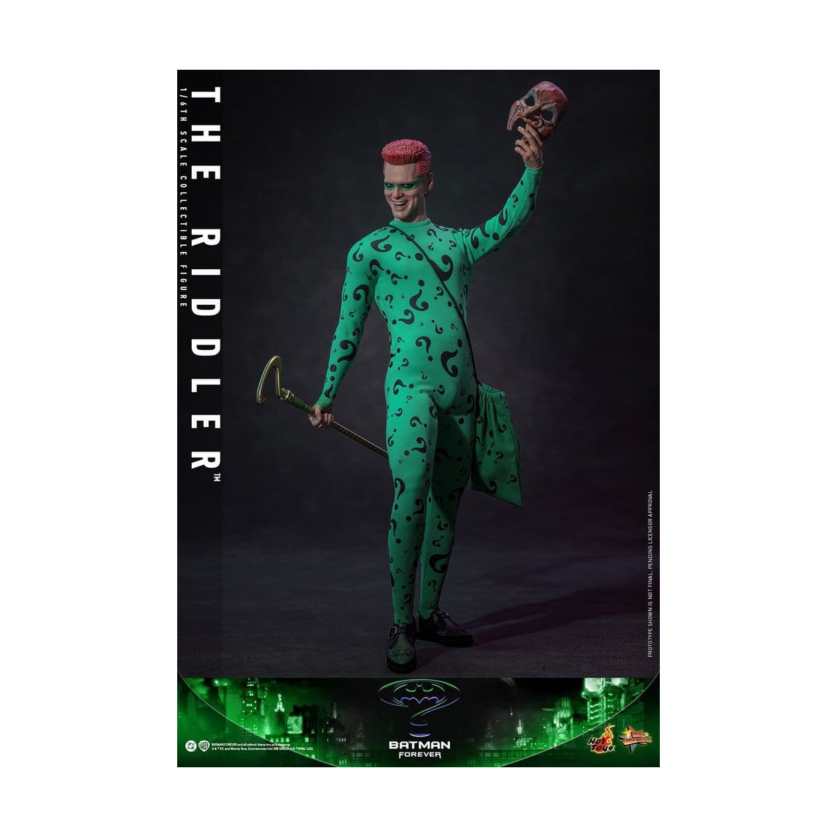 Hot Toys DC Comics – Riddler „ MMS “ im Maßstab 1:6 – Batman Forever
