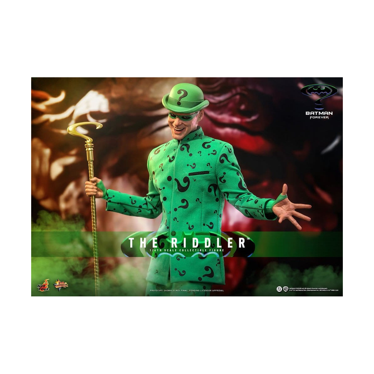 Hot Toys DC Comics – Riddler „ MMS “ im Maßstab 1:6 – Batman Forever