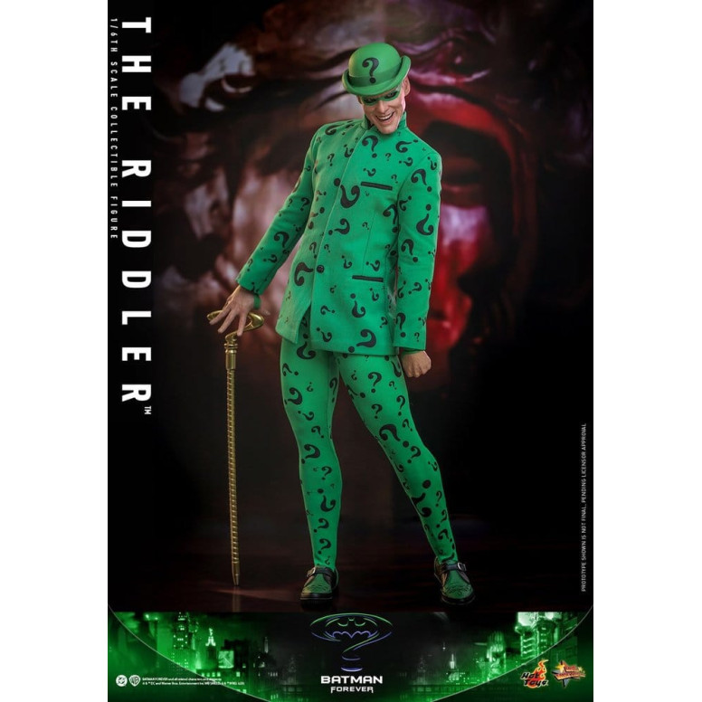 Hot Toys DC Comics – Riddler „ MMS “ im Maßstab 1:6 – Batman Forever