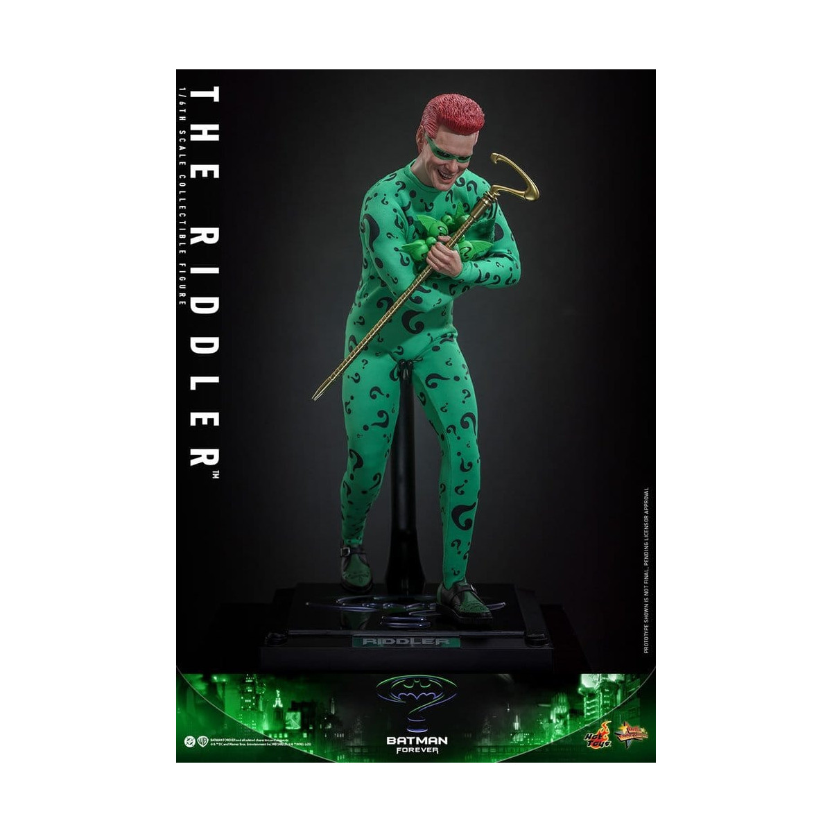 Hot Toys DC Comics – Riddler „ MMS “ im Maßstab 1:6 – Batman Forever