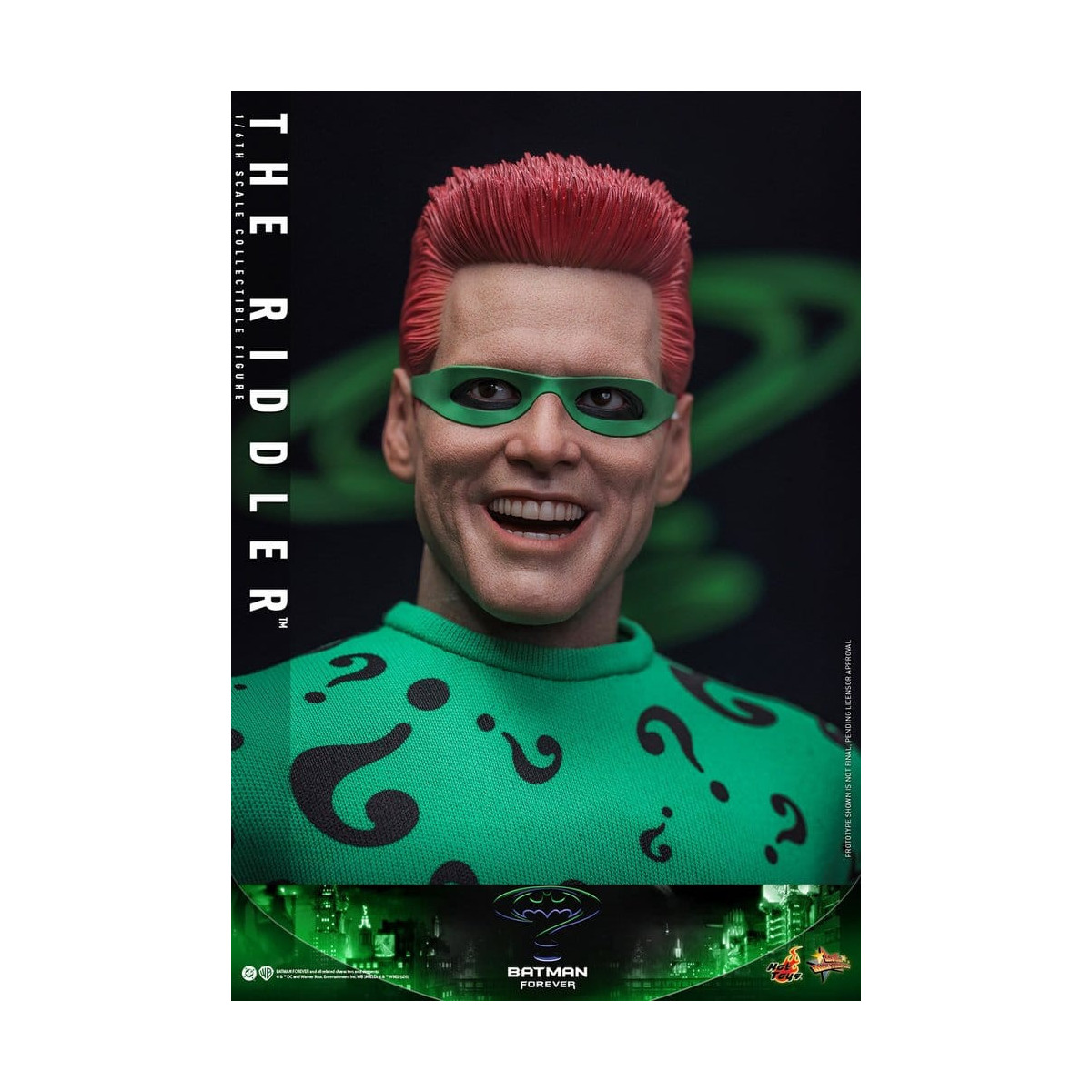 Hot Toys DC Comics – Riddler „ MMS “ im Maßstab 1:6 – Batman Forever