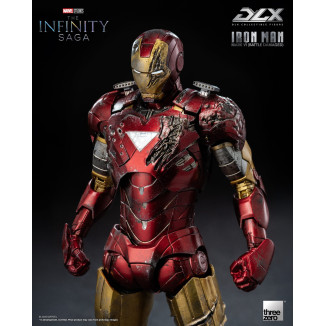 Threezero Infinity Saga Iron Man – Mark 6 (Battle Damaged) DLX, Maßstab 1:12