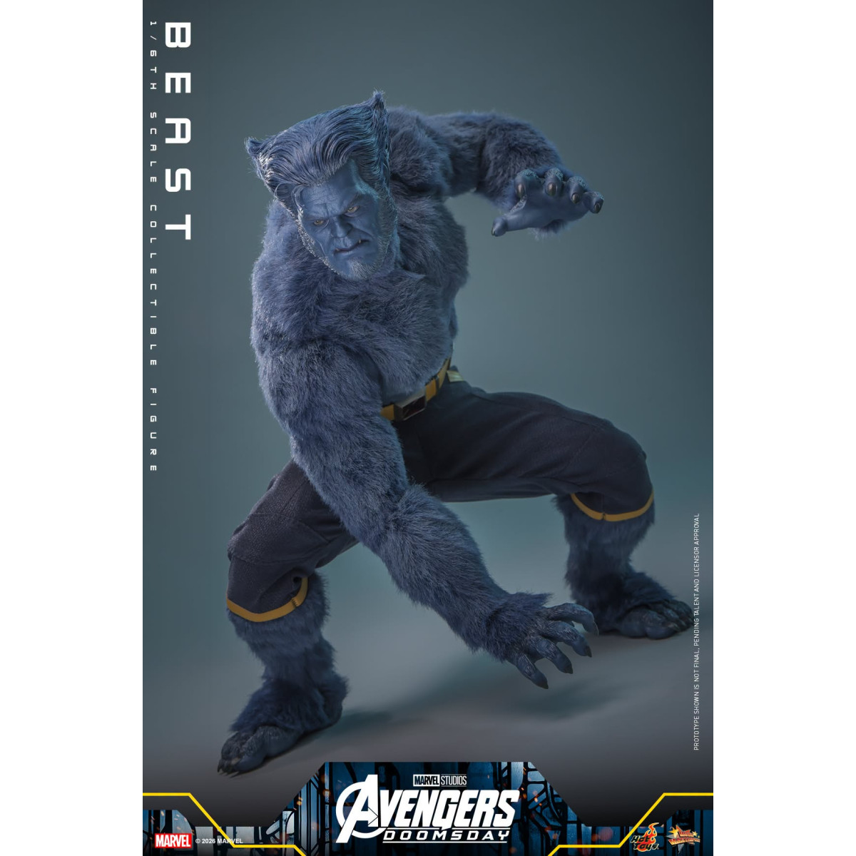 Hot Toys – Beast MMS, Maßstab 1:6 – „ Avengers “: Doomsday
