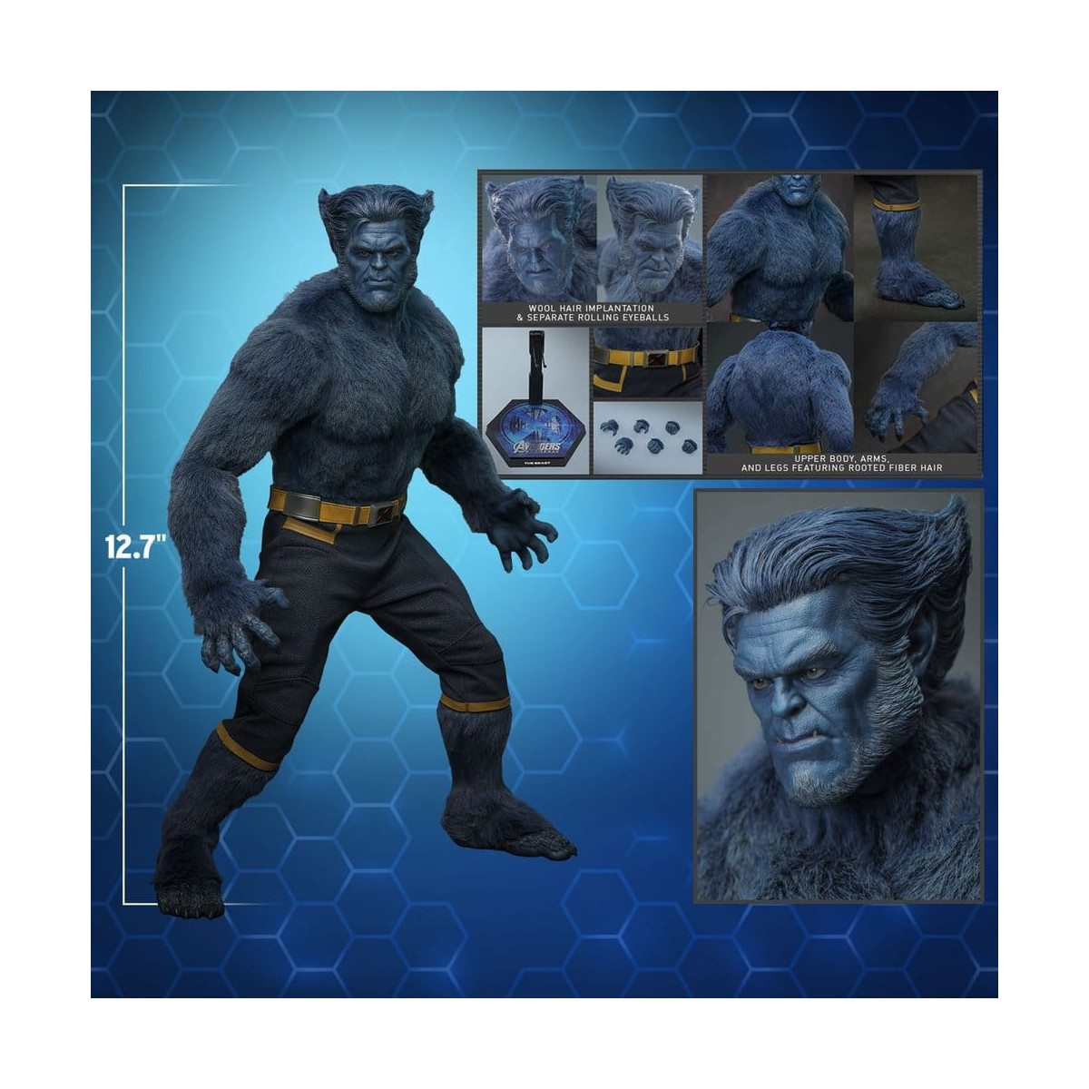 Hot Toys – Beast MMS, Maßstab 1:6 – „ Avengers “: Doomsday