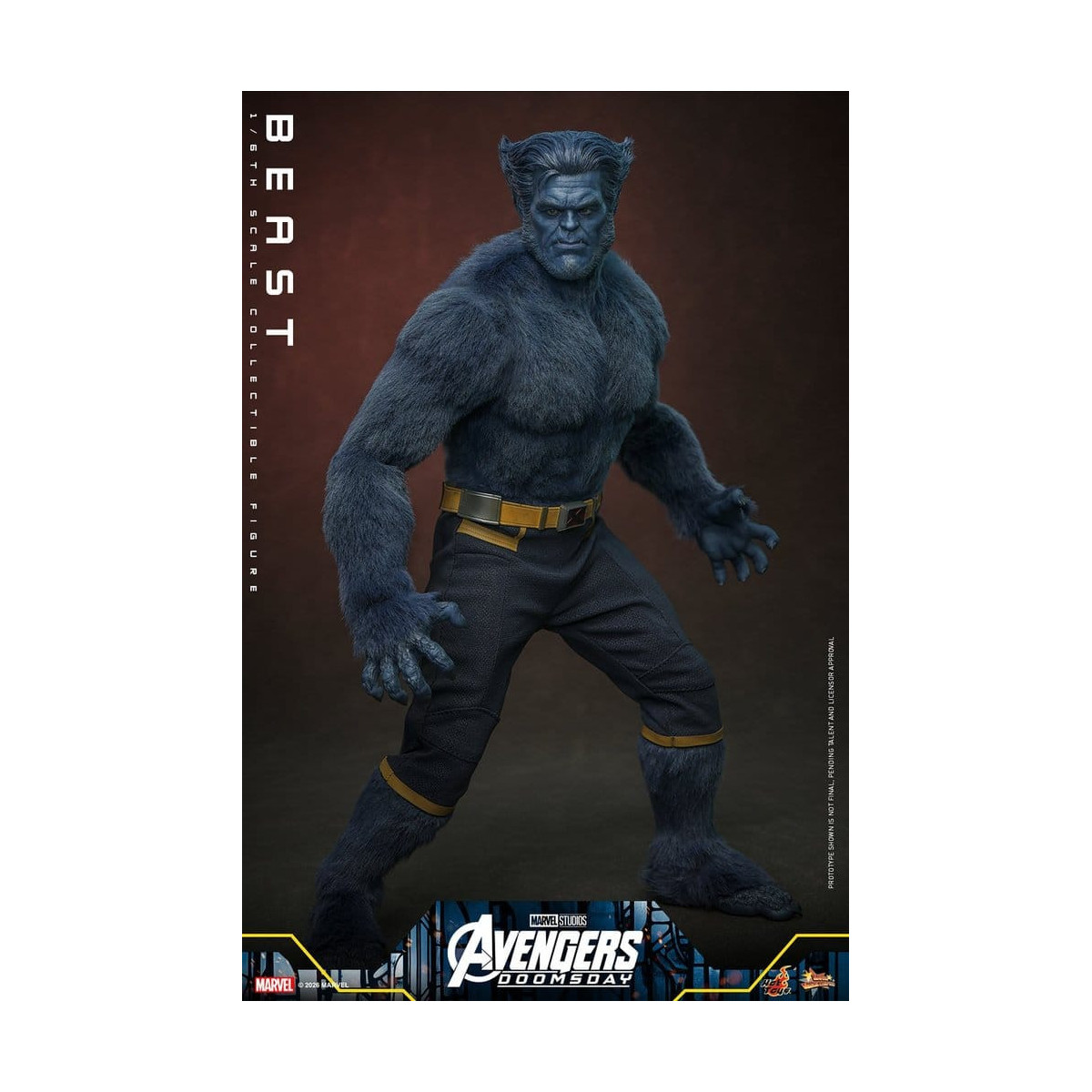 Hot Toys – Beast MMS, Maßstab 1:6 – „ Avengers “: Doomsday