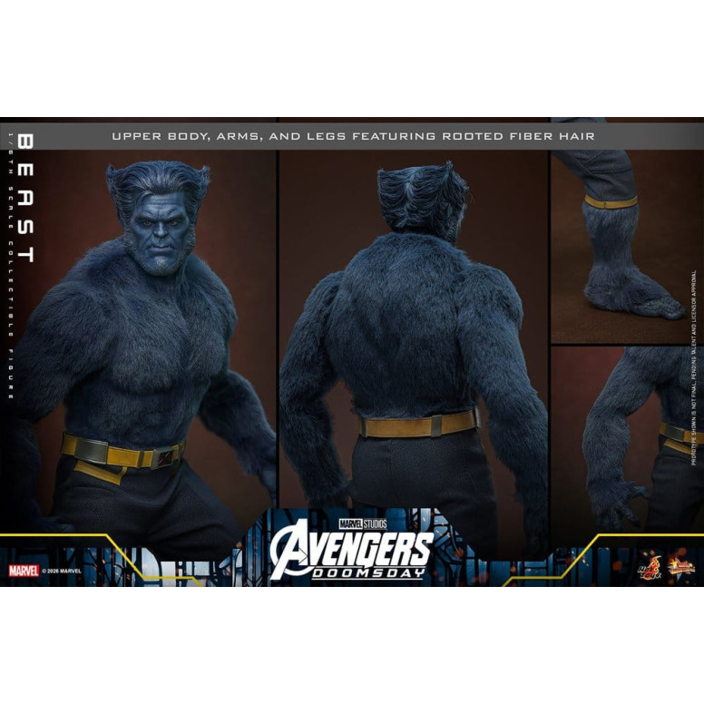 Hot Toys – Beast MMS, Maßstab 1:6 – „ Avengers “: Doomsday
