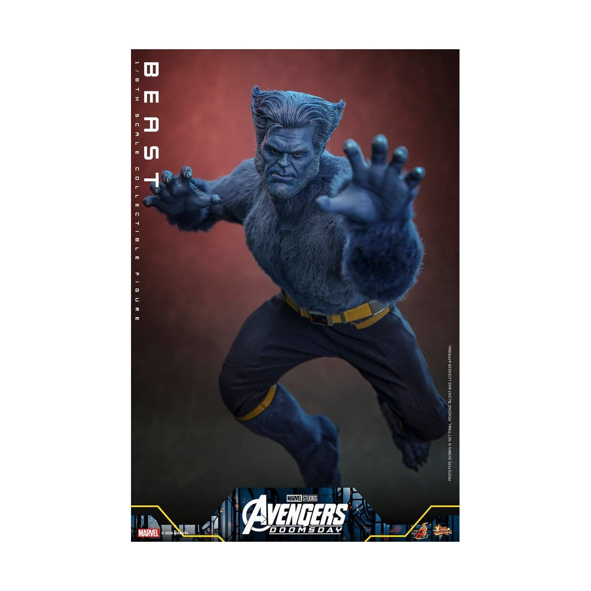 Hot Toys – Beast MMS, Maßstab 1:6 – „ Avengers “: Doomsday