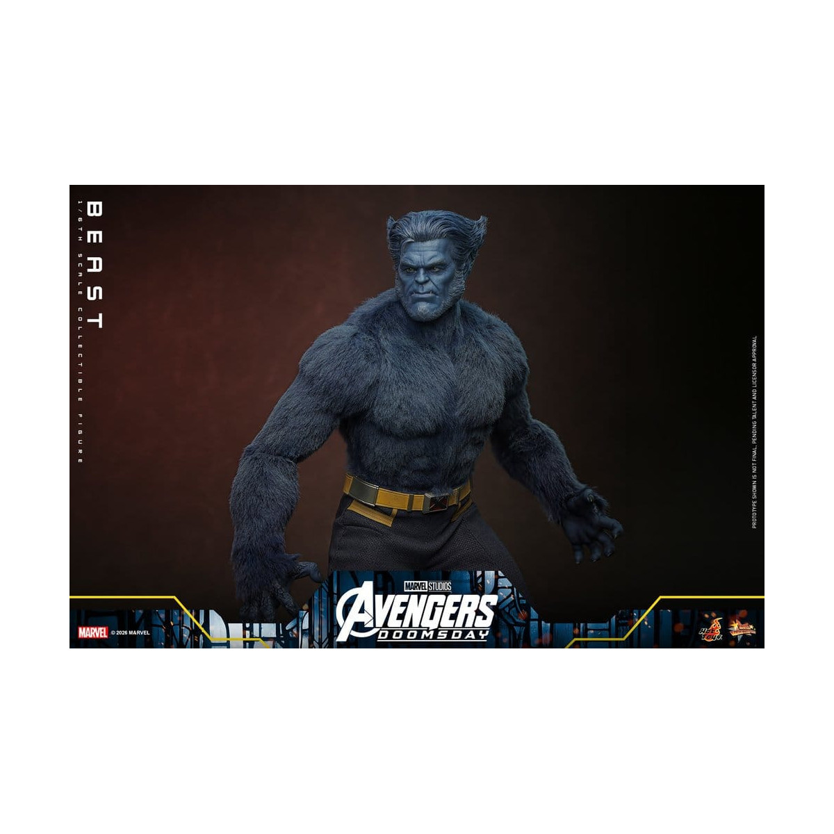 Hot Toys – Beast MMS, Maßstab 1:6 – „ Avengers “: Doomsday
