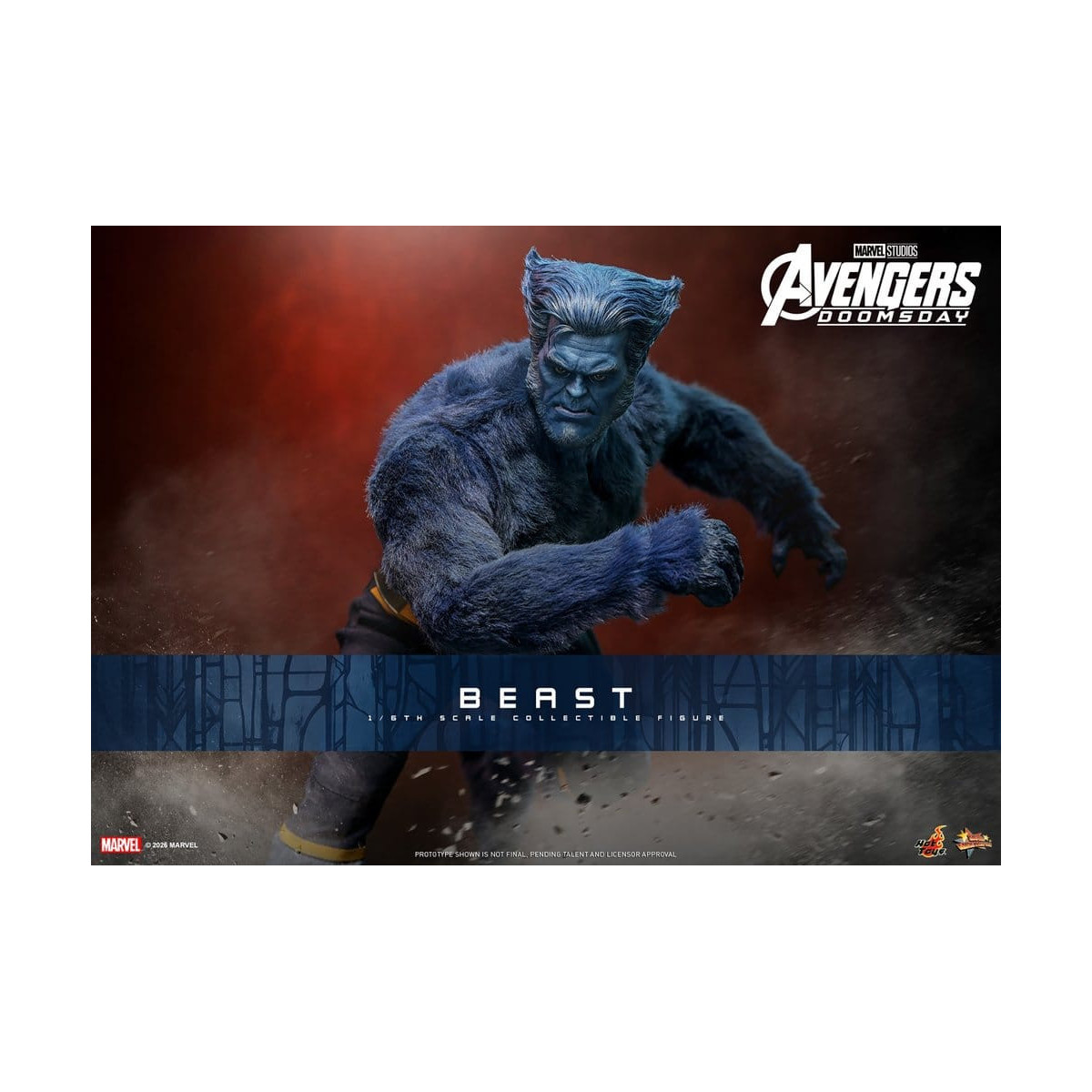 Hot Toys – Beast MMS, Maßstab 1:6 – „ Avengers “: Doomsday