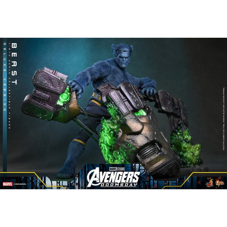 Hot Toys – Beast Deluxe-Version „ MMS “ im Maßstab 1:6 – „ Avengers “: Doomsday