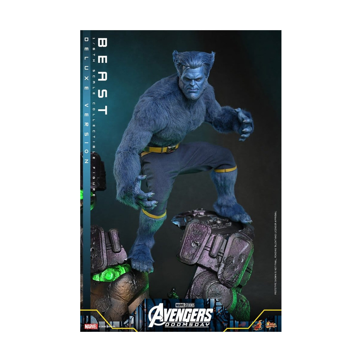 Hot Toys – Beast Deluxe-Version „ MMS “ im Maßstab 1:6 – „ Avengers “: Doomsday