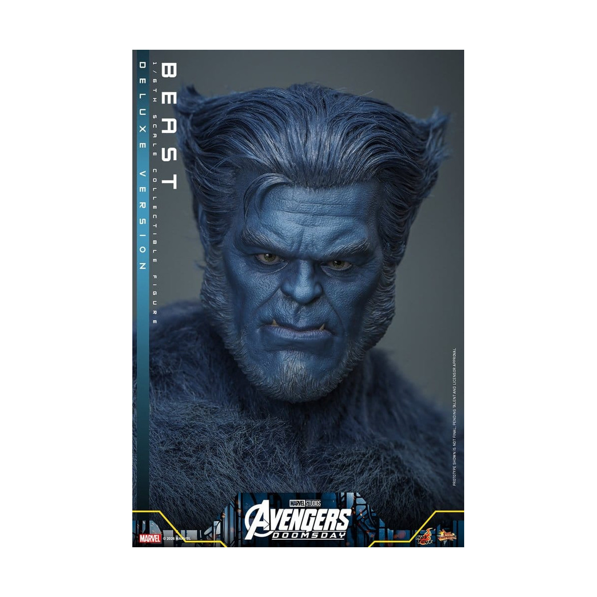 Hot Toys – Beast Deluxe-Version „ MMS “ im Maßstab 1:6 – „ Avengers “: Doomsday