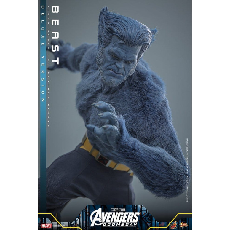 Hot Toys – Beast Deluxe-Version „ MMS “ im Maßstab 1:6 – „ Avengers “: Doomsday