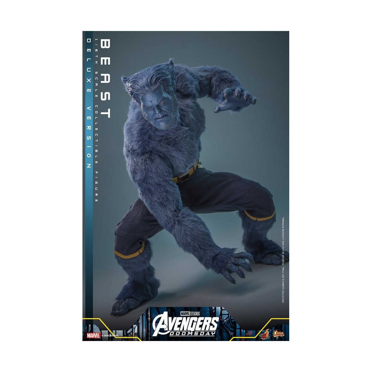 Hot Toys – Beast Deluxe-Version „ MMS “ im Maßstab 1:6 – „ Avengers “: Doomsday