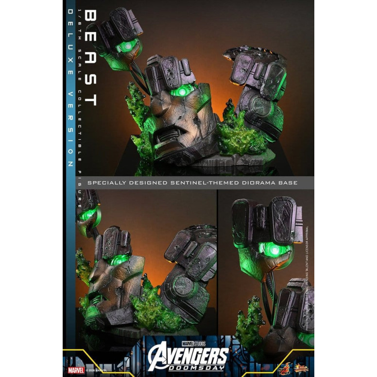 Hot Toys – Beast Deluxe-Version „ MMS “ im Maßstab 1:6 – „ Avengers “: Doomsday