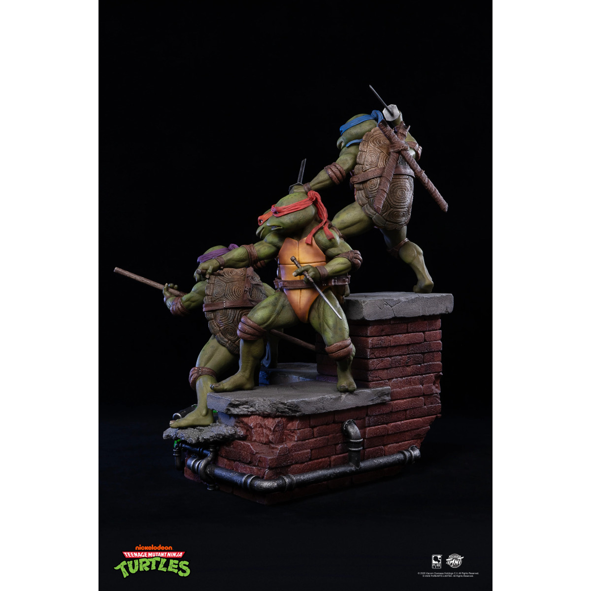 Pure Arts - Teenage Mutant Ninja Turtles – Diorama im Maßstab 1:6 zum Film (1990)