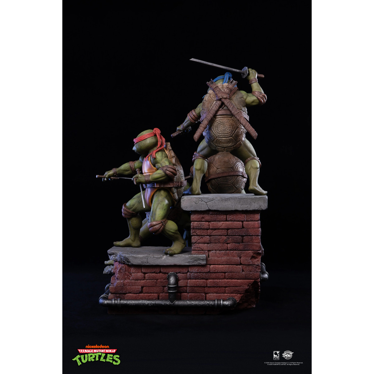 Pure Arts - Teenage Mutant Ninja Turtles – Diorama im Maßstab 1:6 zum Film (1990)