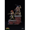 Pure Arts - Teenage Mutant Ninja Turtles – Diorama im Maßstab 1:6 zum Film (1990)