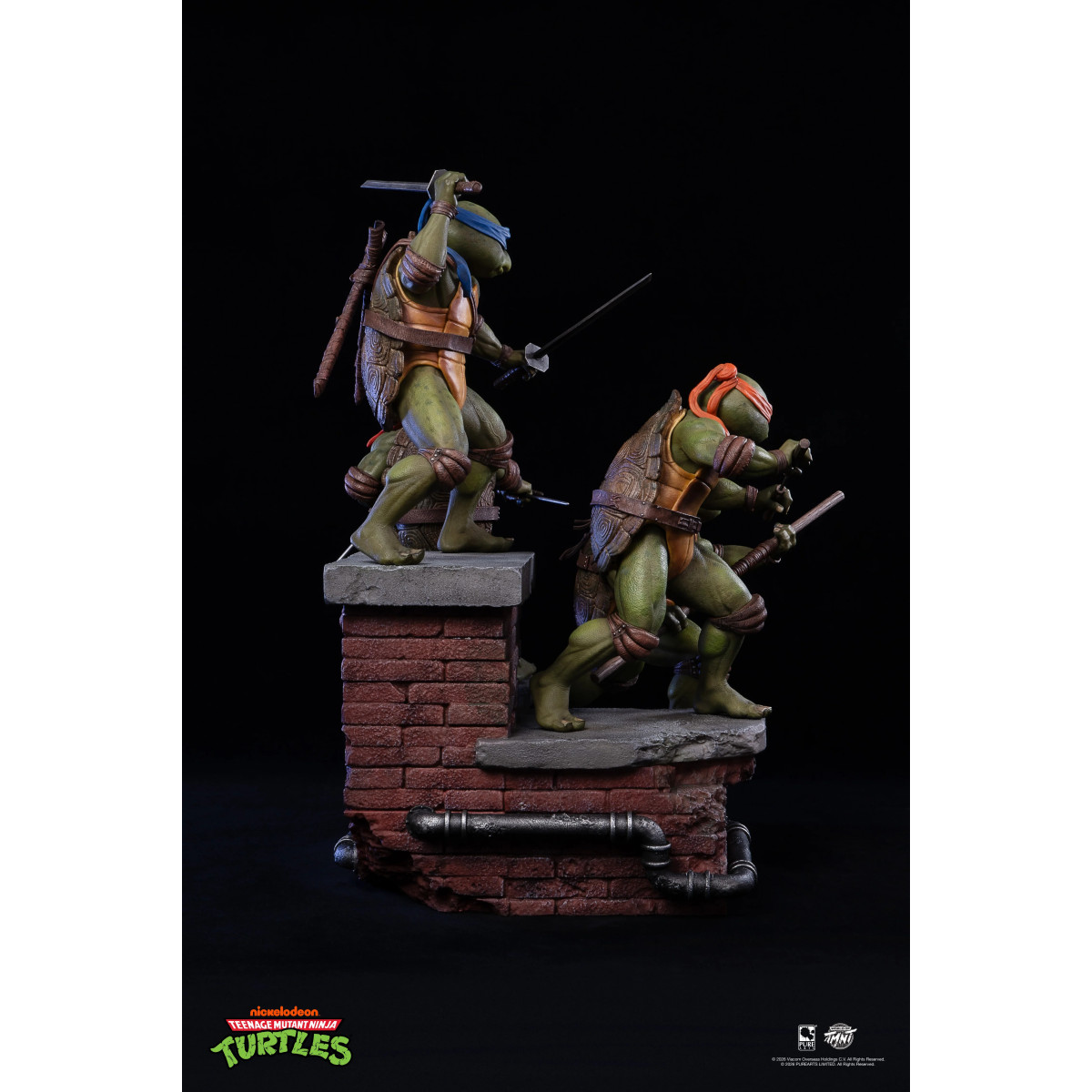 Pure Arts - Teenage Mutant Ninja Turtles – Diorama im Maßstab 1:6 zum Film (1990)