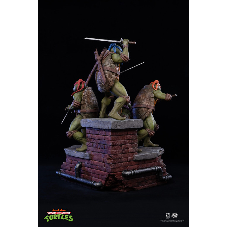 Pure Arts - Teenage Mutant Ninja Turtles – Diorama im Maßstab 1:6 zum Film (1990)