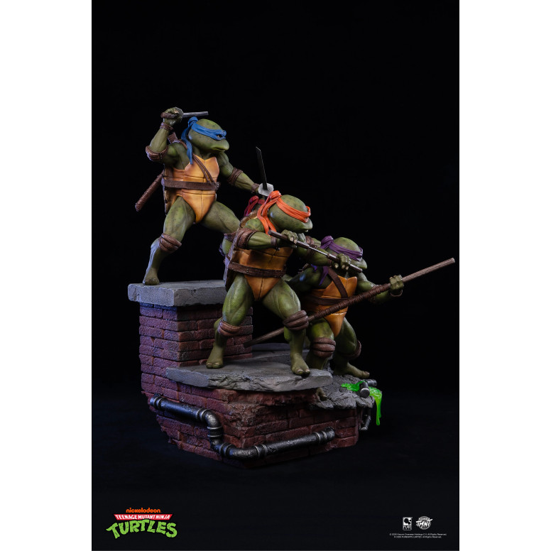 Pure Arts - Teenage Mutant Ninja Turtles – Diorama im Maßstab 1:6 zum Film (1990)
