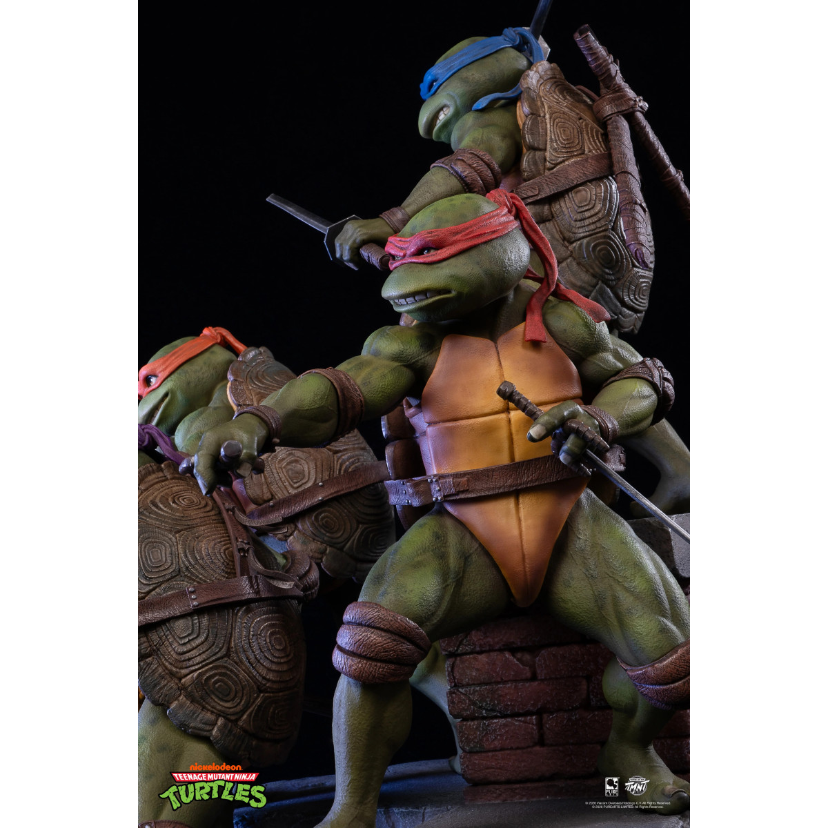 Pure Arts - Teenage Mutant Ninja Turtles – Diorama im Maßstab 1:6 zum Film (1990)
