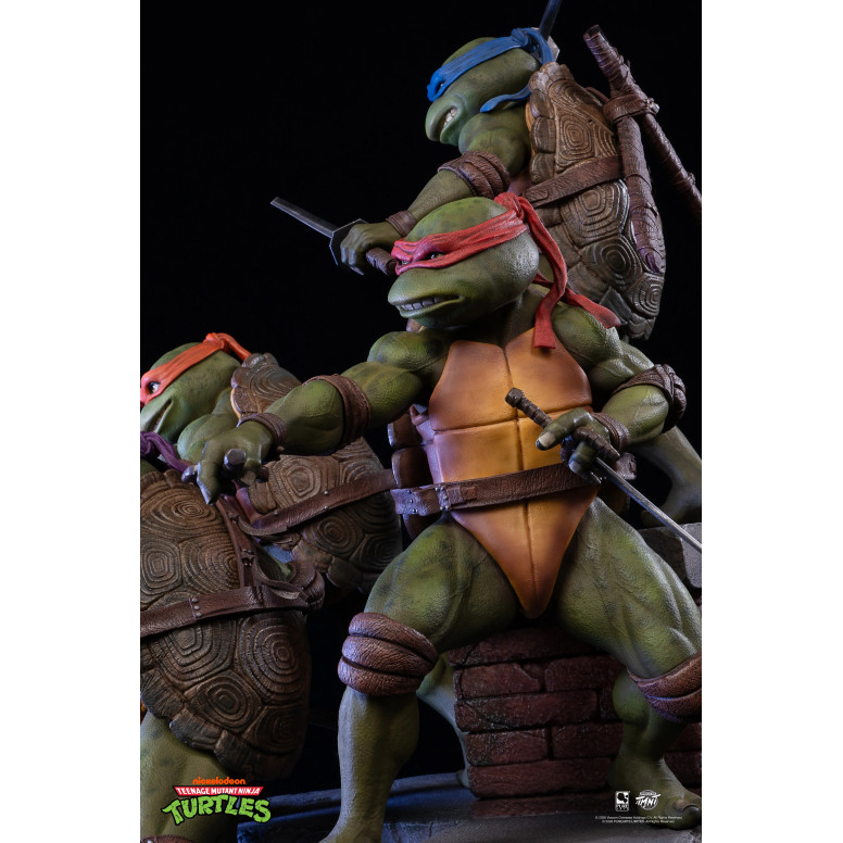 Pure Arts - Teenage Mutant Ninja Turtles – Diorama im Maßstab 1:6 zum Film (1990)