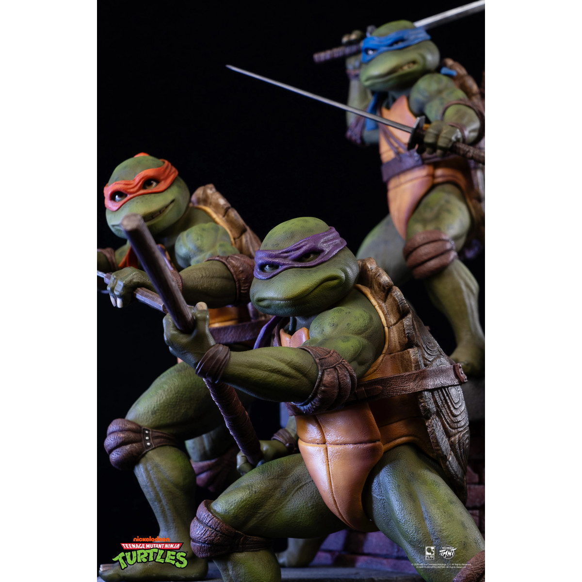 Pure Arts - Teenage Mutant Ninja Turtles – Diorama im Maßstab 1:6 zum Film (1990)