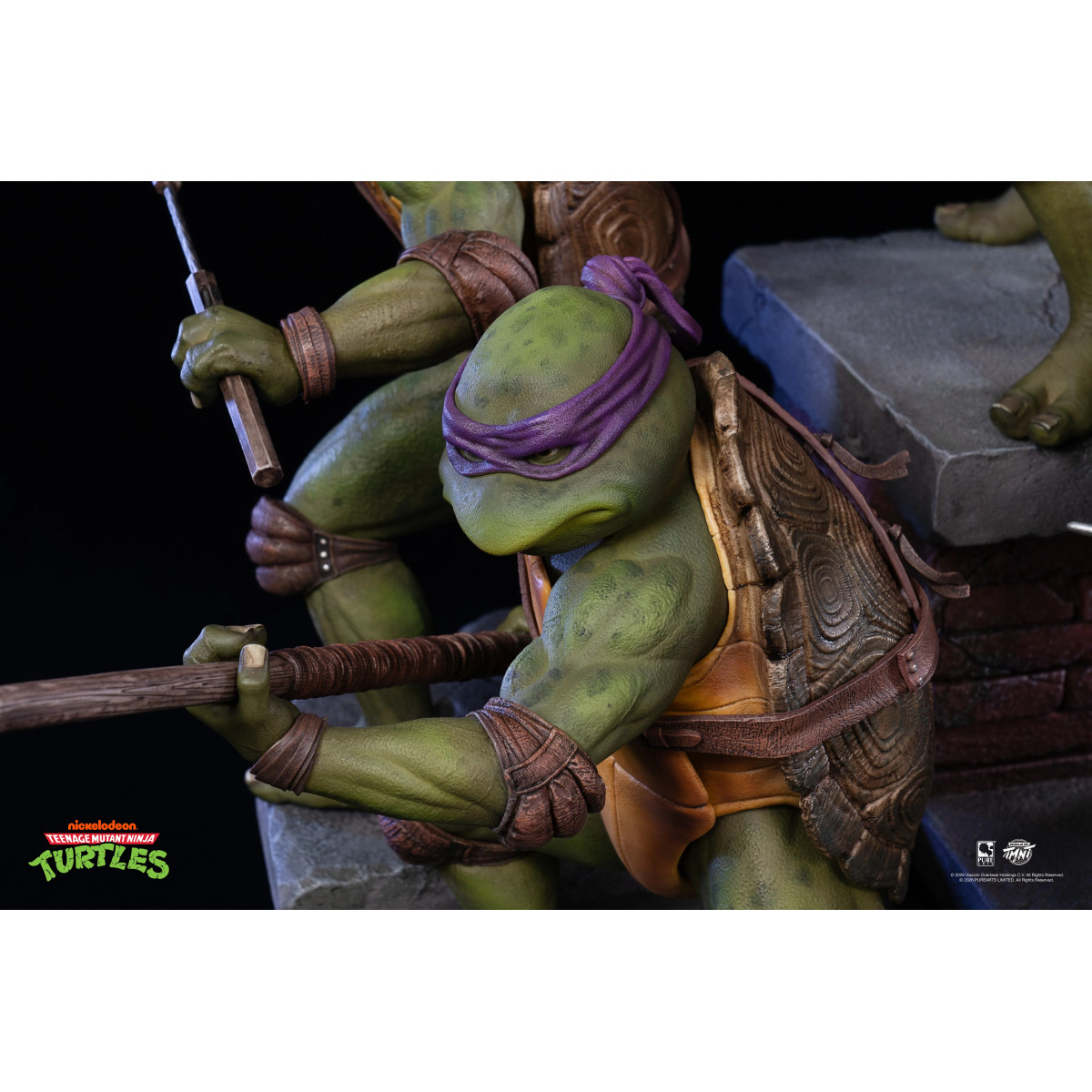 Pure Arts - Teenage Mutant Ninja Turtles – Diorama im Maßstab 1:6 zum Film (1990)