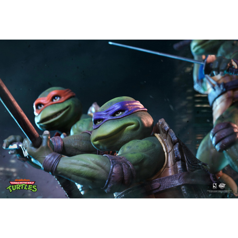Pure Arts - Teenage Mutant Ninja Turtles – Diorama im Maßstab 1:6 zum Film (1990)