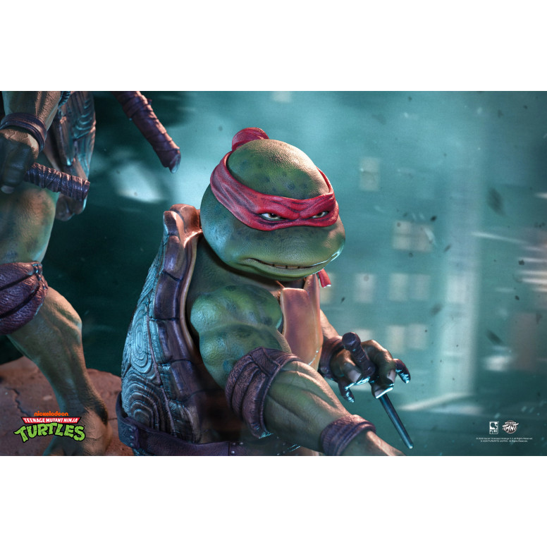 Pure Arts - Teenage Mutant Ninja Turtles – Diorama im Maßstab 1:6 zum Film (1990)