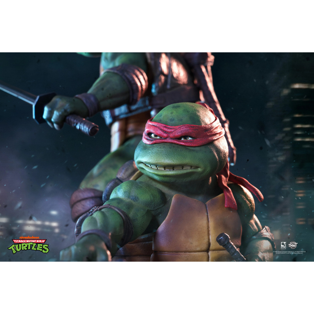 Pure Arts - Teenage Mutant Ninja Turtles – Diorama im Maßstab 1:6 zum Film (1990)