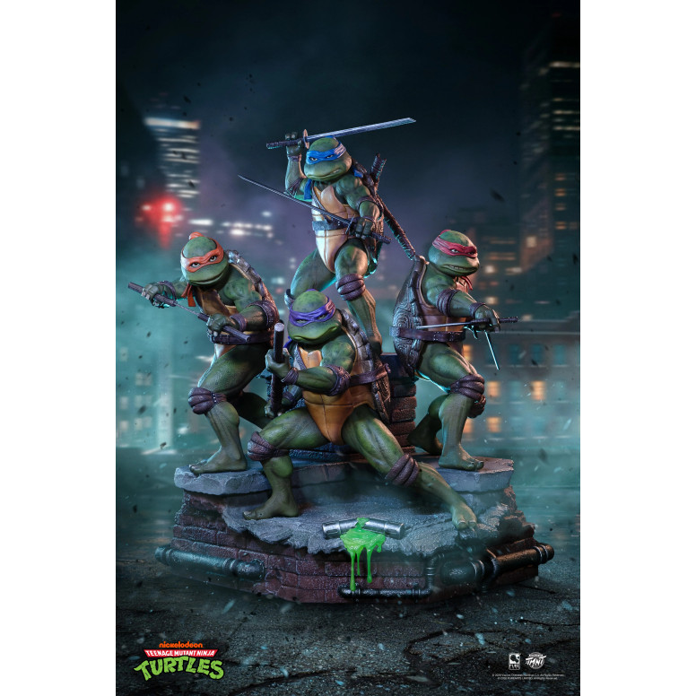 Pure Arts - Teenage Mutant Ninja Turtles – Diorama im Maßstab 1:6 zum Film (1990)