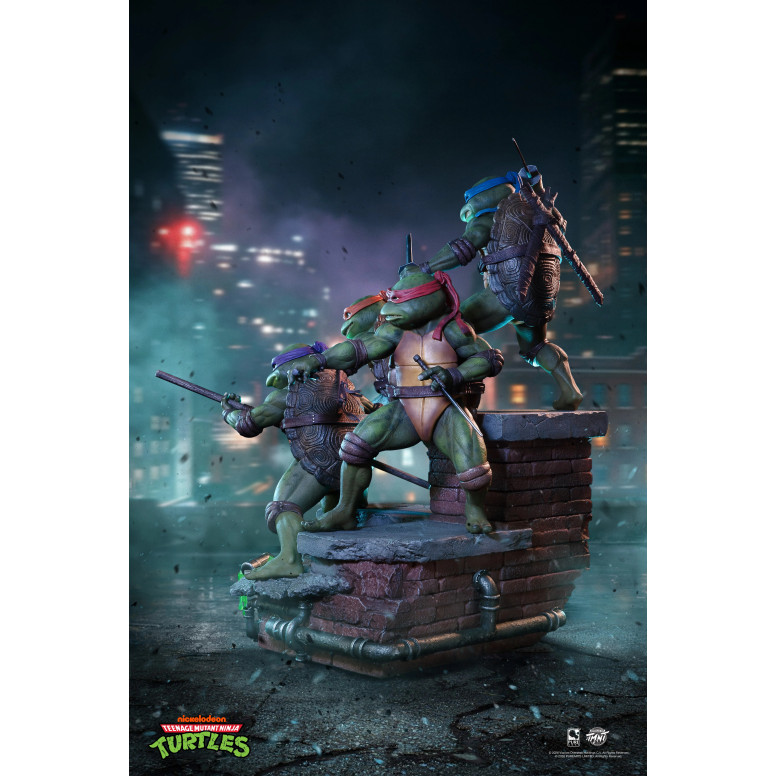 Pure Arts - Teenage Mutant Ninja Turtles – Diorama im Maßstab 1:6 zum Film (1990)