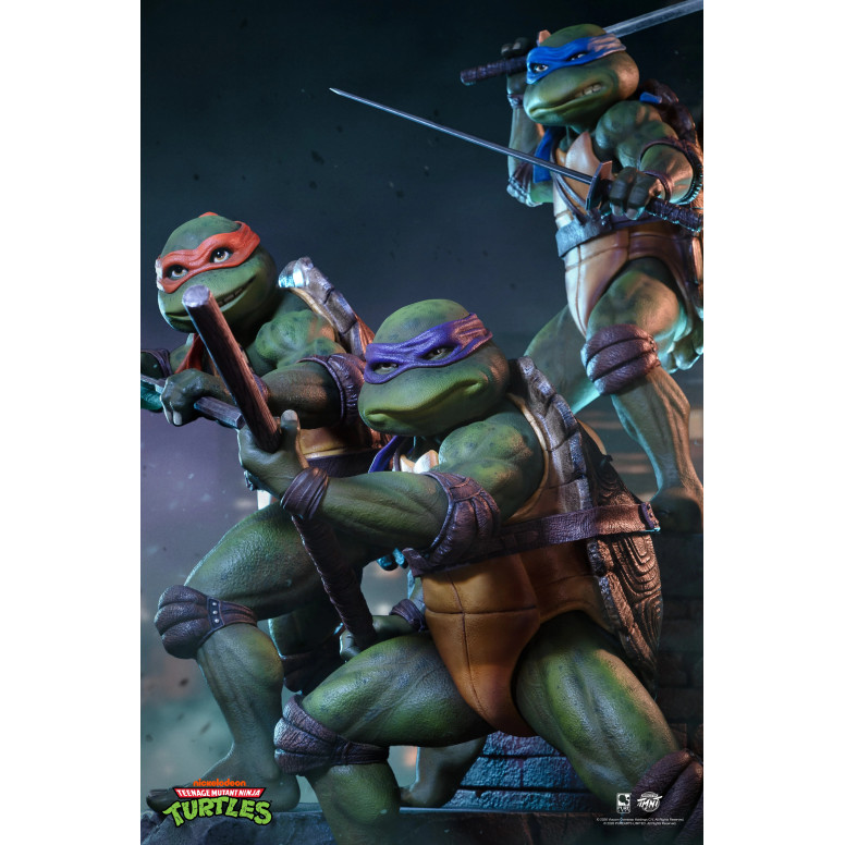 Pure Arts - Teenage Mutant Ninja Turtles – Diorama im Maßstab 1:6 zum Film (1990)