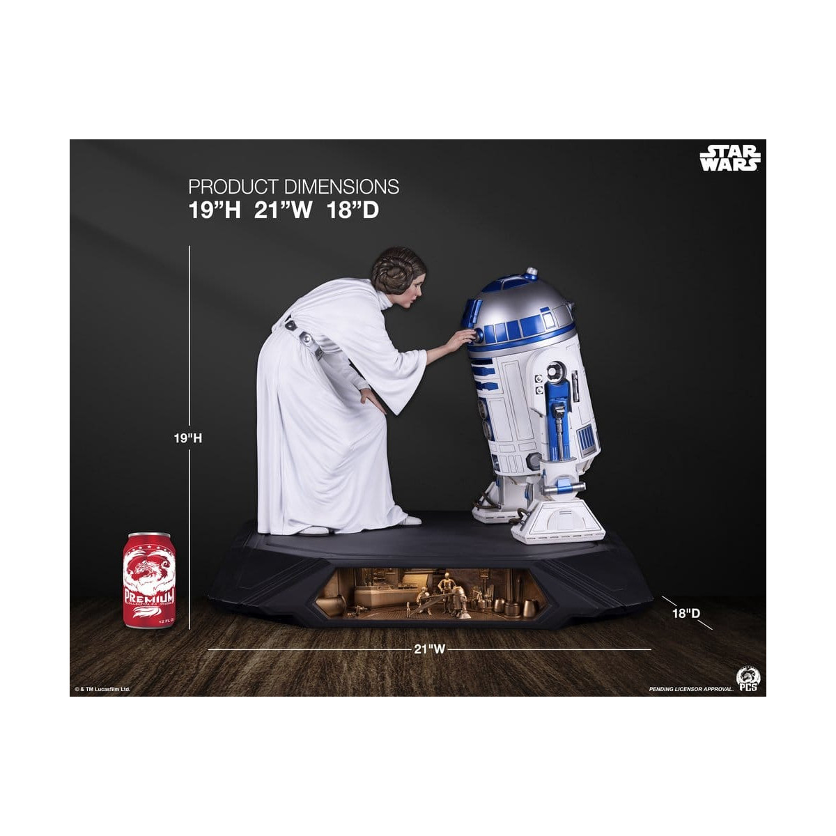 PCS Star Wars – Prinzessin Leia 1/3