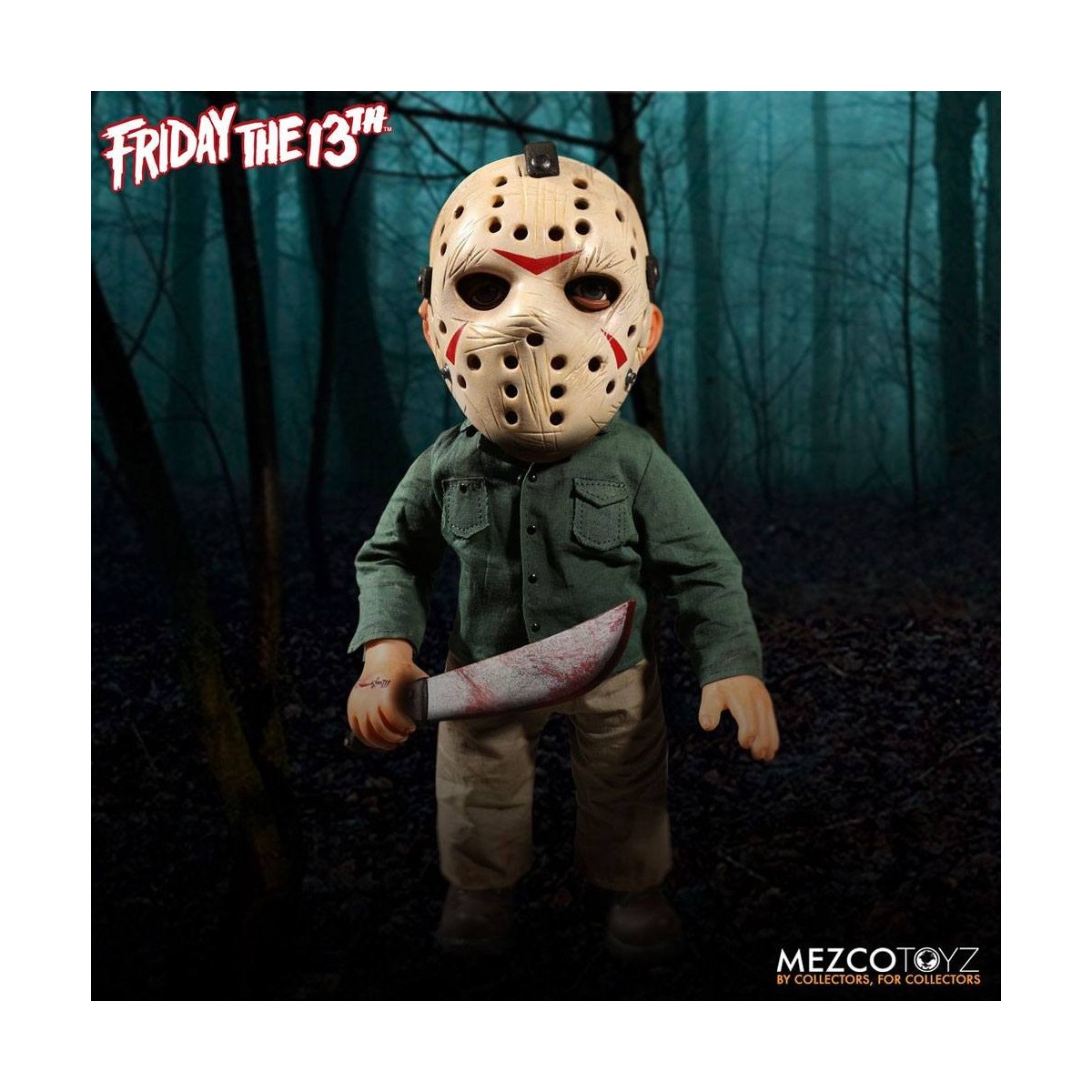 Mezco Figurine Mega Scale Chucky Damaged  - 38 cm