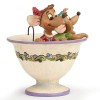 Enesco Disney Traditions Cendrillon Horloge Jaq et Gus