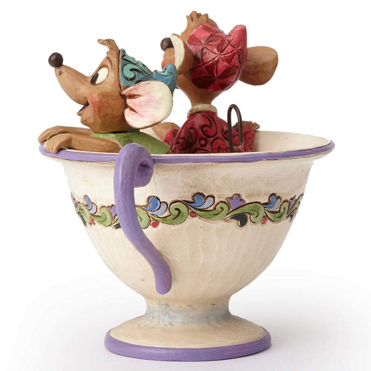 Enesco Disney Traditions Cendrillon Horloge Jaq et Gus