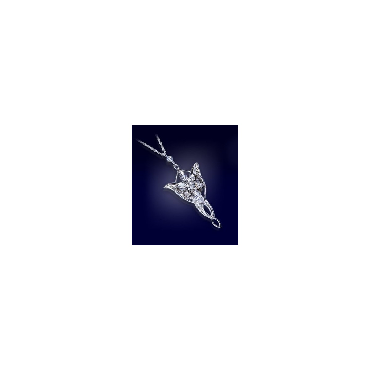 Noble collection Le Seigneur des Anneaux pendentif Arwen Etoile du Soir