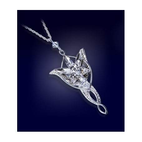 Noble collection Le Seigneur des Anneaux pendentif Arwen Etoile du Soir