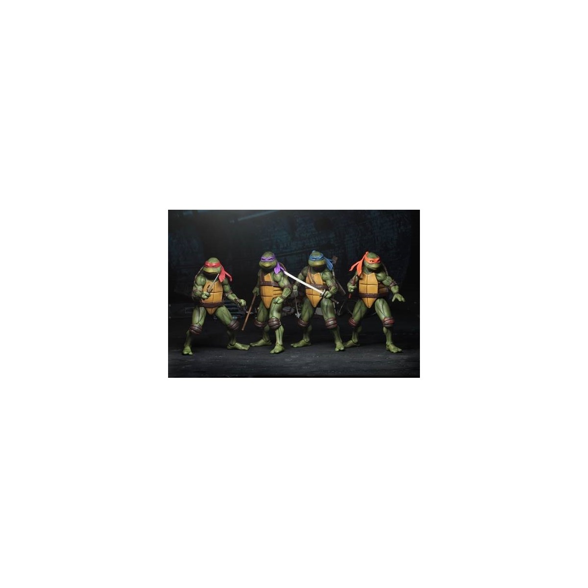 The loyal subjects Les Tortues Ninja Pack de 4 figurines 