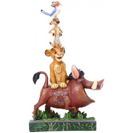 Enesco  Disney Traditions Le Roi Lion Pumbà et Timon Hakunà Matata