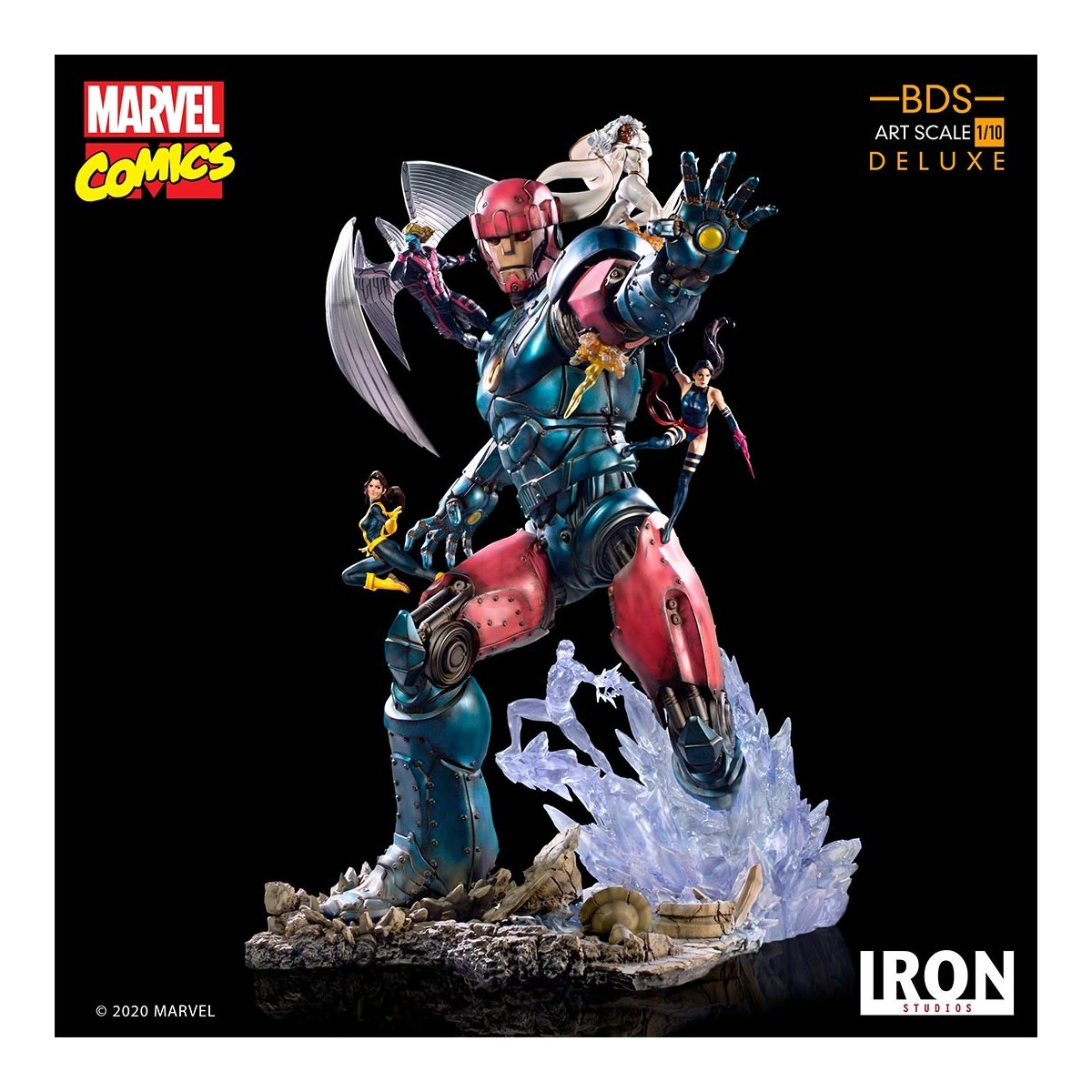 IRON STUDIOS - X-Men Vs Sentinel 3 Deluxe BDS Art Scale 1/10 - Marvel Comics