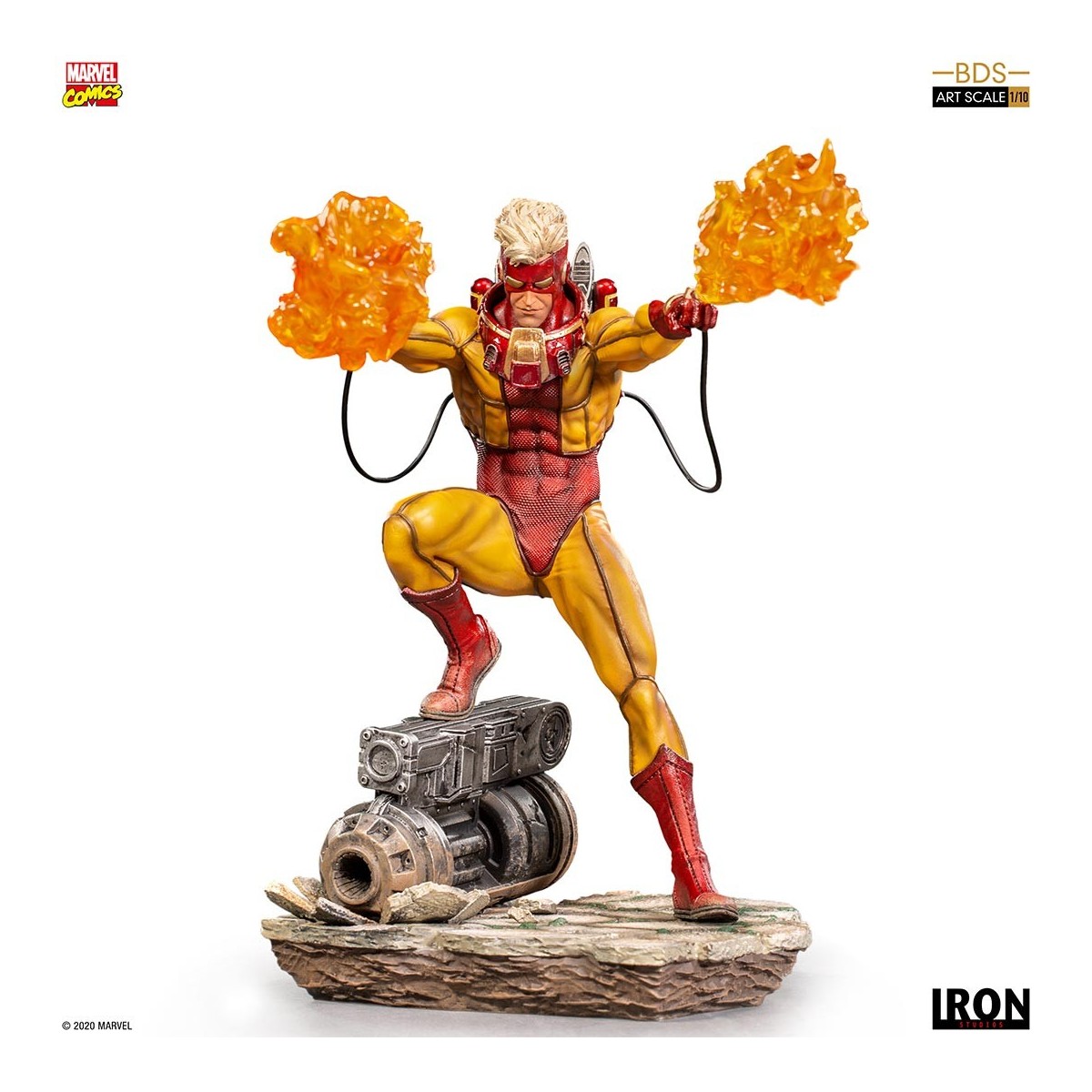 IRON STUDIOS - Pyro BDS Art Scale 1/10 - Marvel Comics