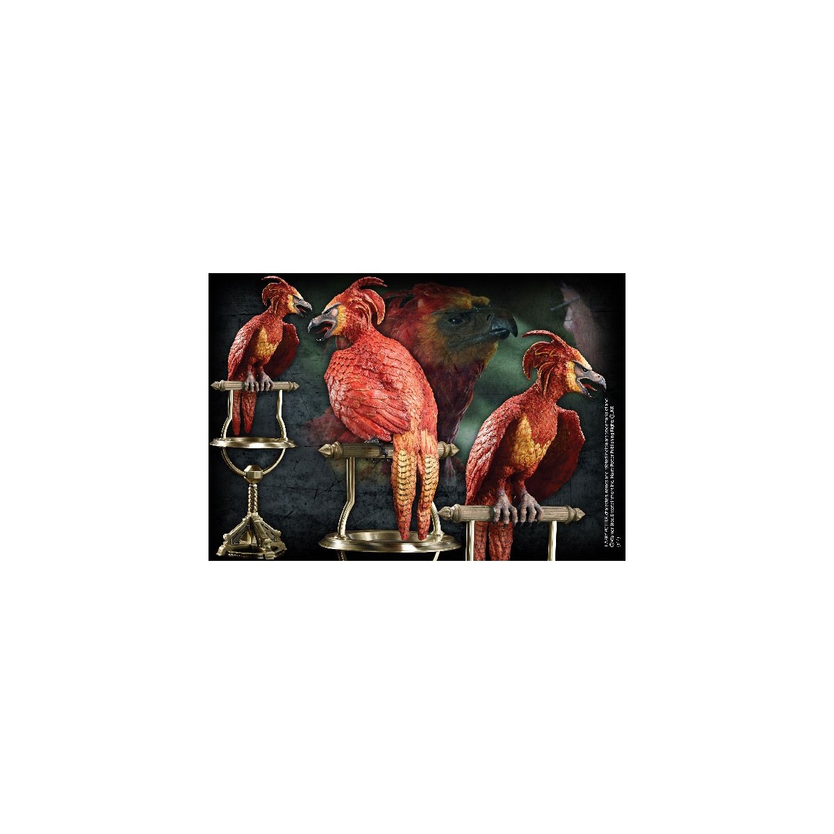 Noble Collection Figurine Hedwige en cage miniature