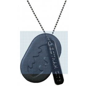 Bioworld Gears of War - Metal Dog Tags