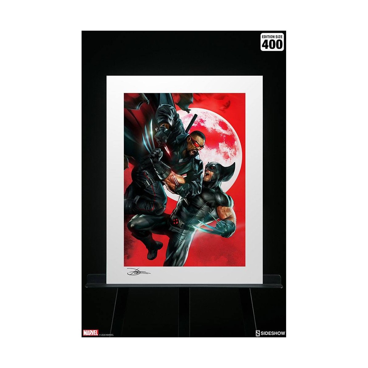 Wunderabzug Kunstdruck X-Men Jean Grey von Fabian Schlaga - 46 x 61 ungerahmt