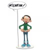 Sammlerstücke - Gaston Lagaffe-Statuette - Seifenblasen "M'enfin!
